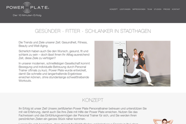powerplate-stadthagen.de - Personal Trainer Stadthagen