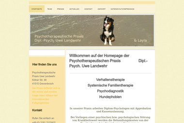 pp-landwehr.de - Psychotherapeut Grevenbroich