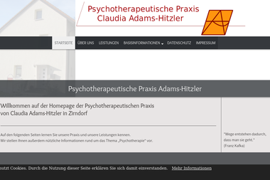 praxis-adams-hitzler.de - Psychotherapeut Zirndorf