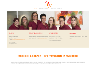 praxis-biel-bahnert.de - Dermatologie Mühlacker