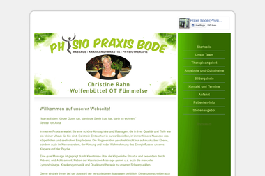 praxis-bode.com - Masseur Wolfenbüttel