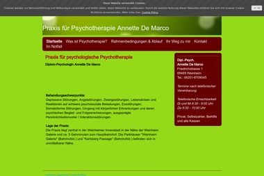 praxis-demarco.de - Psychotherapeut Weinheim