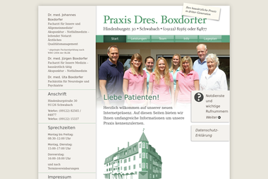 praxis-dr-boxdorfer.de - Dermatologie Schwabach