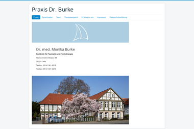 praxis-dr-burke.de - Psychotherapeut Celle