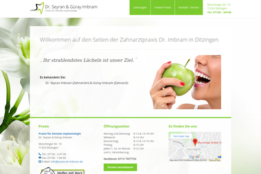 praxis-dr-imbram.de - Web Designer Ditzingen