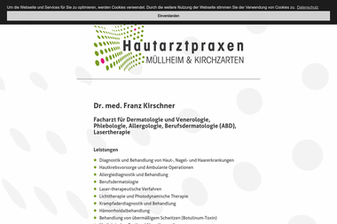 praxis-dr-kirschner.de - Dermatologie Müllheim