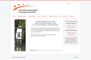 praxis-findeisen-best.de - Psychotherapeut Bad Nauheim