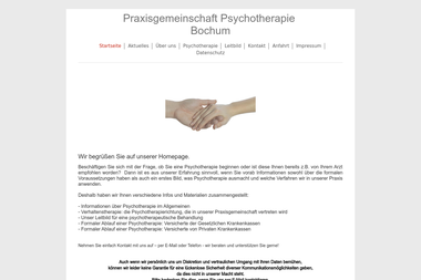 praxisgemeinschaft-psychotherapie-bochum.de - Psychotherapeut Bochum
