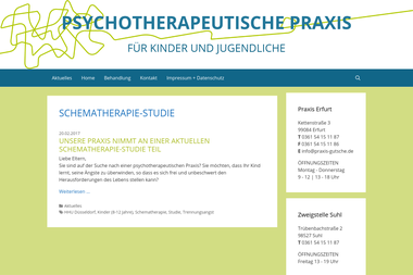 praxis-gutsche.de - Psychotherapeut Erfurt