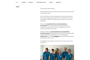 praxis-leonhardt.de/index.php - Dermatologie Osterode Am Harz
