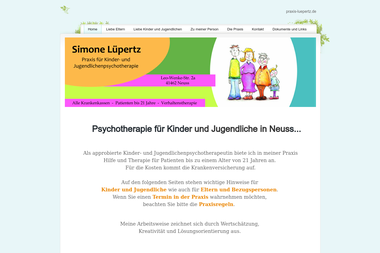 praxis-luepertz.de - Psychotherapeut Neuss