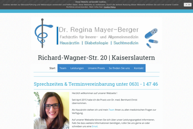 praxis-mayer-berger.de - Dermatologie Kaiserslautern