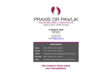 praxis-pawlik.de - Dermatologie Albstadt