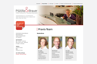 praxis-pszolla-brauer.de/praxis-team - Dermatologie Schwentinental