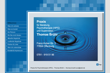 praxis-thomas-bruehl.de - Psychotherapeut Offenburg