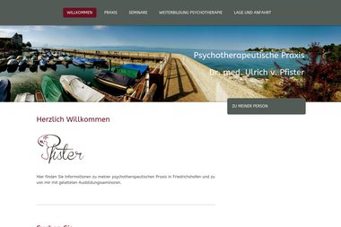 praxis-von-pfister.de - Psychotherapeut Friedrichshafen