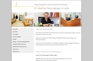 praxis-wessinghage.de - Dermatologie Fulda