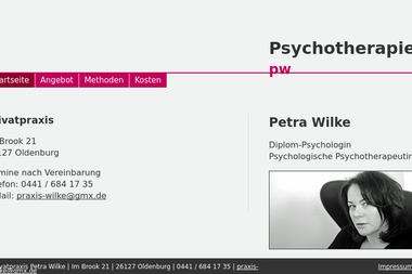 praxis-wilke.com - Psychotherapeut Oldenburg