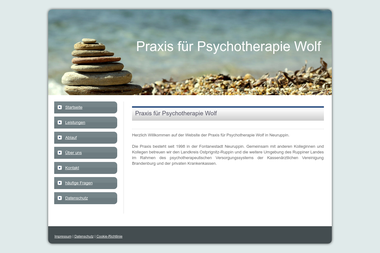 praxis-wolf.net - Psychotherapeut Neuruppin