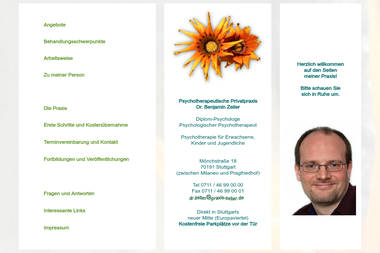 praxis-zeller.de - Psychotherapeut Stuttgart