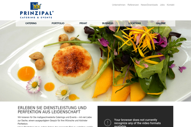 prinzipal-catering.de - Catering Services Rosenheim
