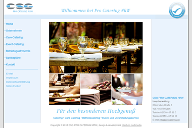 procatering.de - Catering Services Meerbusch