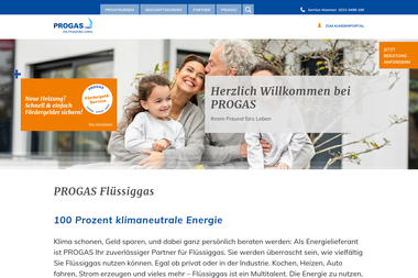 progas.de - Flüssiggasanbieter Nürnberg