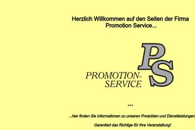 promotion-service-thomas.de - Werbeagentur Bergheim