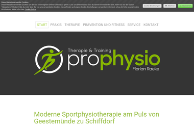 prophysio-bhv.de - Personal Trainer Bremerhaven