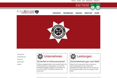 prosecure-sicherheit.com - Sicherheitsfirma Schwalmstadt