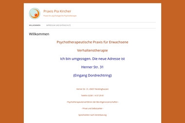 psychologin-kircher.de - Psychotherapeut Recklinghausen