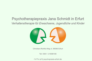 psychopraxis-erfurt.de - Psychotherapeut Erfurt