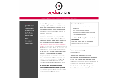 psychosphaere.de - Psychotherapeut Bad Kreuznach