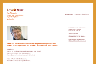 psychotherapeutin-juttahoyer.de - Psychotherapeut Wolfsburg
