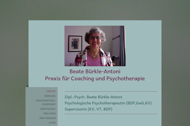 psychotherapie-buerkle-antoni.de - Psychotherapeut Mannheim