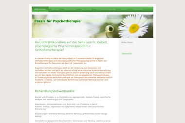 psychotherapie-gebert.de - Psychotherapeut Traunstein