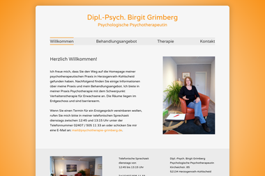 psychotherapie-grimberg.de - Psychotherapeut Herzogenrath
