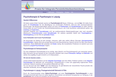 psychotherapie-in-leipzig.de - Psychotherapeut Leipzig