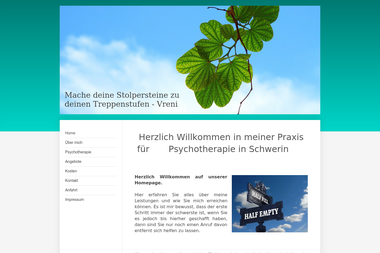 psychotherapie-in-schwerin.de - Psychotherapeut Schwerin