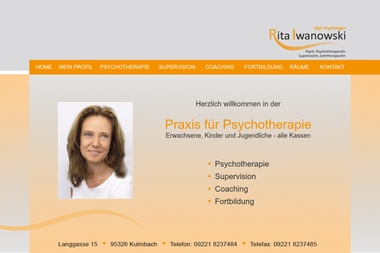 psychotherapie-iwanowski.de - Psychotherapeut Kulmbach
