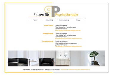 psychotherapie-liebigstrasse.de - Psychotherapeut Osnabrück