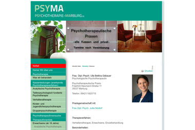 psychotherapie-marburg.de/index.php/gebauer - Psychotherapeut Marburg