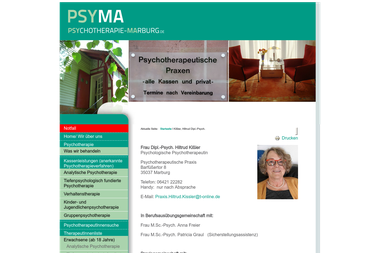 psychotherapie-marburg.de/indexphp/kissler - Psychotherapeut Marburg