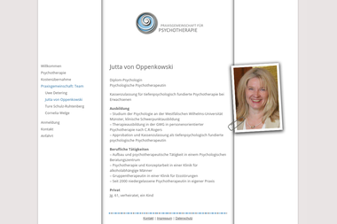 psychotherapie-minden.net/praxisgemeinschaft-team/jutta-von-oppenkowski - Psychotherapeut Minden