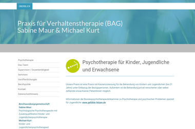 psychotherapie-mz.de - Psychotherapeut Mainz