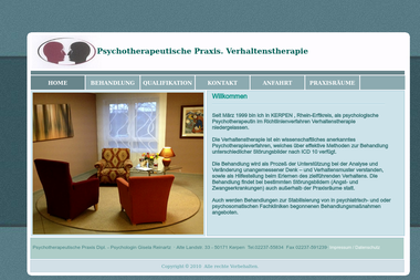 psychotherapie-reinartz.de - Psychotherapeut Kerpen