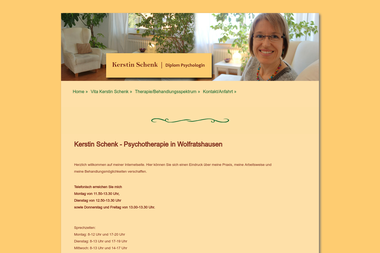 psychotherapie-schenk.de - Psychotherapeut Wolfratshausen