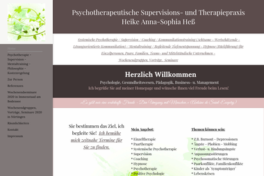 psychotherapie-supervision-nuertingen.de - Psychotherapeut Nürtingen