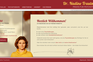 psychotherapie-trautmann.de - Psychotherapeut Mainz