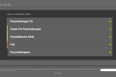 psychotherapie-veit.de - Psychotherapeut Lich